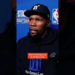 All love between The Rookie and The Vet 🤝 #shorts | Phoenix Suns | Kevin Durant } Ryan Dunn