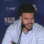 Nets Cameron Johnson on 3 point Contest at NBA All-Star Game