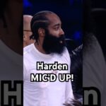 James Harden MIC’D UP for the NBA All-Star Game!