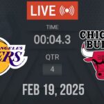 NBA LIVE! Los Angeles Lakers vs Chicago Bulls | February 19, 2025 Lakers vs Bulls 2K25