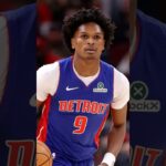 Ausar Thompson is starting to blossom for the Detroit Pistons 🔥