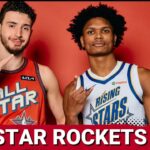 How Alperen Sengun, Amen Thompson & Reed Sheppard Repped Houston Rockets At NBA All-Star Weekend