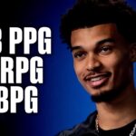 WEMBY AVERAGING A DOUBLE-DOUBLE THROUGH THE FIRST 52 GAMES!