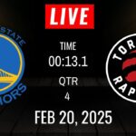 NBA LIVE! Golden State Warriors vs Toronto Raptors I February 20, 2025 Warriors vs Raptors 2K Live
