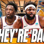 Knicks News: Mitchell Robinson & OG Anunoby Went Through A Full Practice | Is A Return Near?