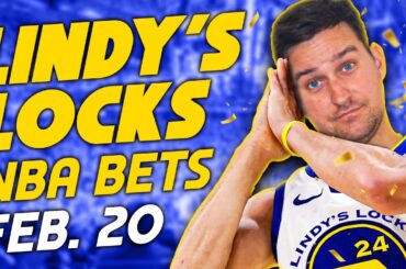 NBA Picks for EVERY Game Thursday 2/20 | Best NBA Bets & Predictions | Lindy's Leans Likes & Locks