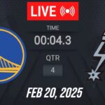 NBA LIVE! Golden State Warriors vs San Antonio Spurs | February 20, 2025 Warriors vs Spurs | 2K25