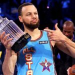 Stephen Curry MIC'D UP at the 2025 NBA All-Star Game 🗣️