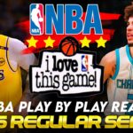 🔴LAKERS vs CHARLOTTE HORNETS │ 2025 NBA Basketball Game Play-By-Play Reaction & Scoreboard