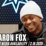 De'Aaron Fox I-35 Series Media Availability | 2.19.2025