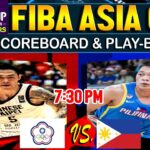 GILAS PILIPINAS VS CHINESE TAIPEI | FIBA ASIA CUP 2025 QUALIFIERS