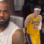 LeBron James says Austin Reaves was ejected for saying f**k too many times vs Hornets 😭