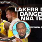 Lakers MOST DANGEROUS NBA team? 😤 Stephen A. says PAUSE … 'They can’t beat the Nuggets' | First Take