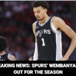 React: San Antonio Spurs' Victor Wembanyama out for the season