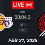 NBA LIVE! Los Angeles Lakers vs Portland Trail Blazers | February 21, 2025 | 2025 NBA Season Live