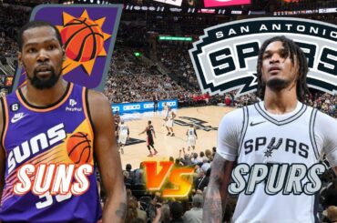 Phoenix Suns vs San Antonio Spurs Live Play by Play & Scoreboard