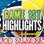 Oklahoma City Thunder vs Utah Jazz Game 1st Highlights Feb 21,2025 NBA Season 2024-25