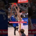 Way to be strong kid! #nba #hawks #zaccharierisacher