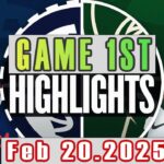 Los Angeles Clippers Vs Milwaukee Bucks Game 1st Highlights Feb 20,2025 NBA Season 2024-25