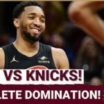 Cleveland Cavaliers DOMINATE New York Knicks! | Donovan Mitchell GOES OFF! | Title FAVORITES?!
