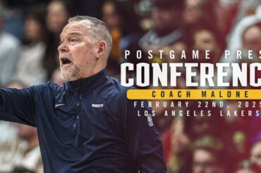 Coach Malone Full Postgame Press Conference vs. Lakers 🎙 | 2/22/25