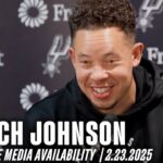 Mitch Johnson Pregame vs New Orleans Pelicans | 2.23.2025