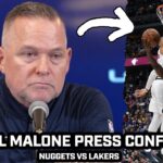 Michael Malone Calls Out Nuggets Defense & Takes Blame After LOSS vs Lakers