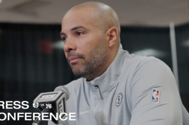 Jordi Fernández Postgame Press Conferences vs Philadelphia
