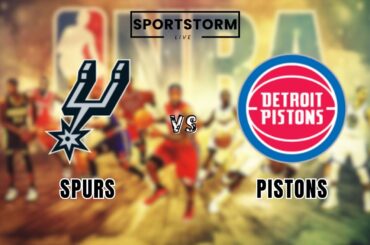 🔴LIVE: 🏀 San Antonio Spurs vs Detroit Pistons Live Scores | NBA Live Updates & Play-by-Play