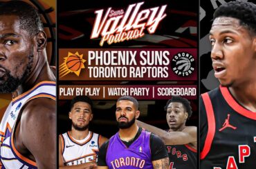 Phoenix Suns vs Toronto Raptors | LIVE Reaction | Scoreboard | Play By Play | Postgame Show