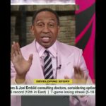 'America, you don't give a damn about the Sixers, and neither do we' 😐 - Stephen A.