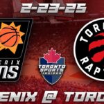 2-23-25 Phoenix Suns vs Toronto Raptors Game Audio | NBA LIVE Stream Gamecast & Chat