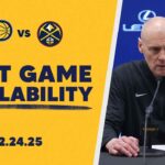 Indiana Pacers Postgame Media Availability vs. Denver Nuggets | February 24, 2025