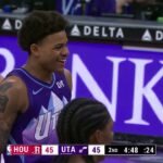 Keyonte George 30 pts 8 reb 6 ast vs Houston Rockets | 2025-02-22