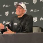 Doug Christie on Sacramento Kings growth in 130-88 win over the Charlotte Hornets