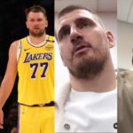 NBA Players React to Los Angeles Lakers Bea  Denver Nuggets (Luka 32 points)