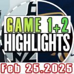 New Orleans Pelicans Vs San Antonio Spurs Game 1st+2nd Highlights  Feb 24,2025 NBA Season 2024-25