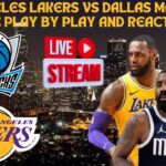 *LIVE* | Los Angeles Lakers Vs Dallas Mavericks  Live Play By Play & Reaction #nba