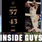 Inside the NBA | Shaq reacts to Cleveland Cavaliers beat Orlando Magic 57-43 at halftime