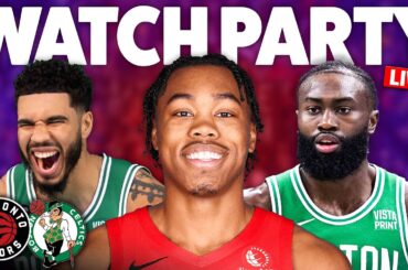 Raptors vs Celtics LIVE Watch Along | Can Toronto Cause A HUGE Upset? 👀