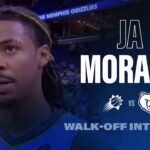 Ja Morant Walk Off Interview | Grizzlies vs. Suns
