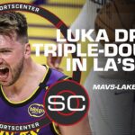 Reaction to Luka Doncic’s 1st game vs. the Mavs 🏀 ‘This Laker team is serious’ – Perk | SportsCenter
