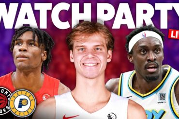 Raptors vs Pacers LIVE Watch Along | Toronto Takes On Pascal Siakam 👀🏀