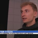 Denver Nuggets make an appearance at Gold game