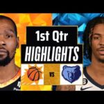 Phoenix Suns vs Memphis Grizzlies Full Highlights 1st Qtr | Feb 25 | 2025 NBA Highlights