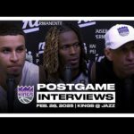 Keegan Murray, Keon Ellis, & Coach Christie | Postgame Interviews 2.26.25