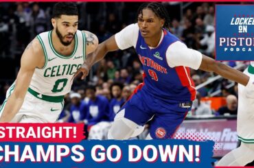 THE DETROIT PISTONS BEAT THE DEFENDING CHAMPION BOSTON CELTICS EN-ROUTE TO 8 STRAIGHT WINS!