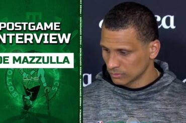 Joe Mazzulla Reacts to Malik Beasley Celebrations | Celtics vs Pistons Post Game