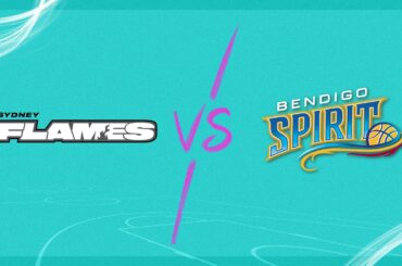 Sydney Flames v Bendigo Spirit | Full Basketball Game | WNBL 2024/2025 Season
