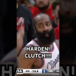 Harden comes up BIG with the late game triple!